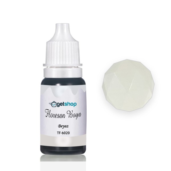 Epoksi Floresan Boya Pigment Floresan Beyaz – 15ml Epoksi Floresan Boya Pigment Floresan Beyaz – 15ml