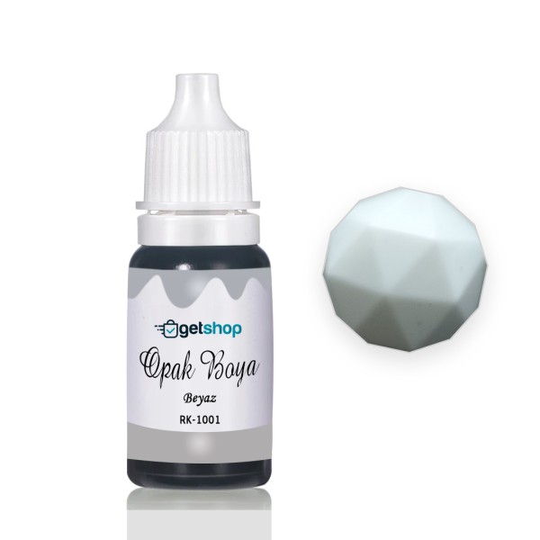Epoksi Opak Boya Pigment Beyaz - 15ml Epoksi Opak Boya Pigment Beyaz - 15ml
