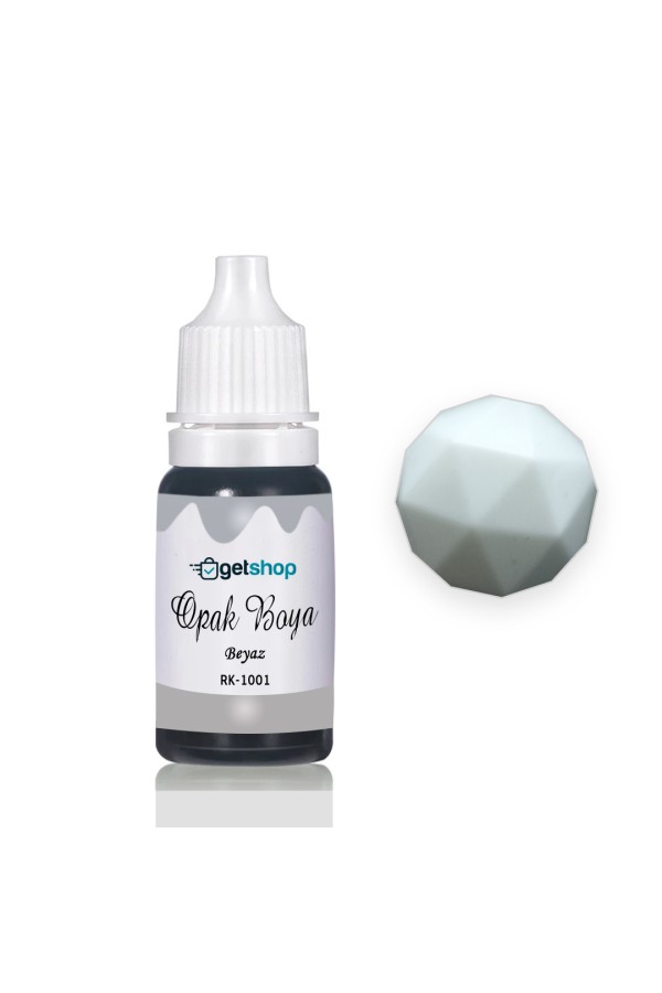 Epoksi Opak Boya Pigment Beyaz - 15ml