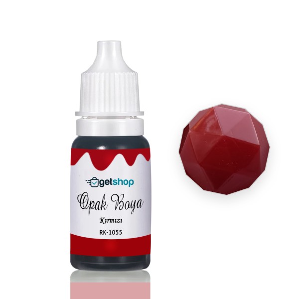 Epoksi Opak Pigment Boya Bayrak Kırmızı - 15ml Epoksi Opak Pigment Boya Bayrak Kırmızı - 15ml
