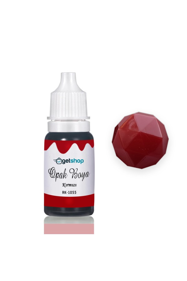 Epoksi Opak Pigment Boya Bayrak Kırmızı - 15ml