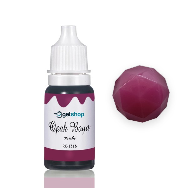 Epoksi Opak Pigment Boya Pembe - 15ml Epoksi Opak Pigment Boya Pembe - 15ml