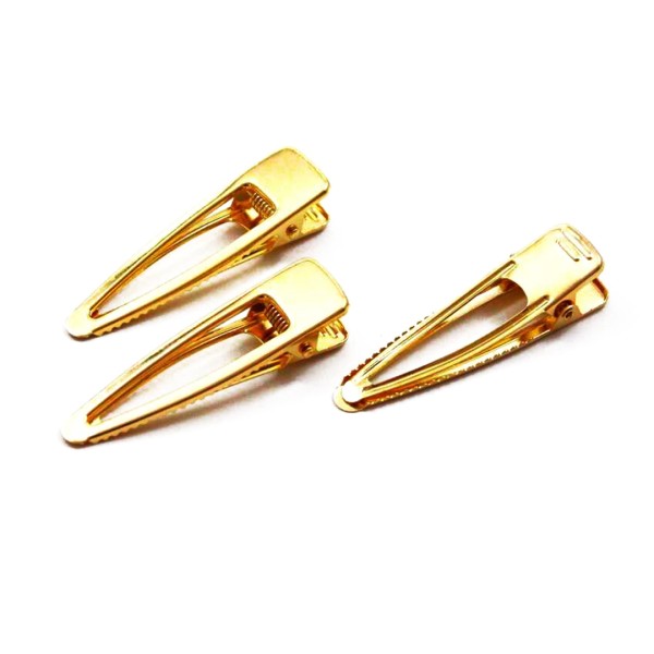 Epoksi Toka Aparatı Oval Ortası Boş Sarı Kaplama 5.5cm 50 Adet