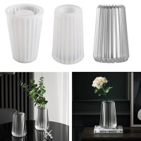 Epoksi Vazo Kalıbı Beton Taş Tozu Vazo Mumluk Kalıbı Silikon GT9605 10.5x15.2cm Epoksi Vazo Kalıbı Beton Taş Tozu Vazo Mumluk Kalıbı Silikon GT9605 10.5x15.2cm