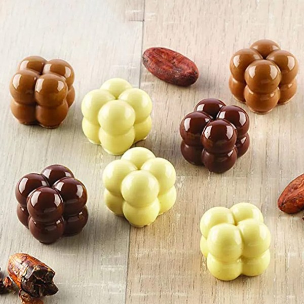 Bubble Çikolata Kalıbı 15 li Bubble Mini Mum Kalıbı 2.2cm GT1103