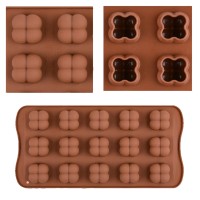 Bubble Çikolata Kalıbı 15 li Bubble Mini Mum Kalıbı 2.2cm GT1103