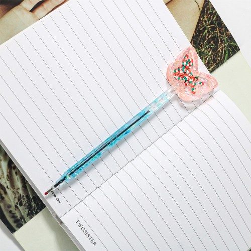 Epoksi Kalem Kalıbı Kelebek Başlıklı Kalıbı Silikon