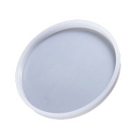 Epoksi Yuvarlak Bardak Altlığı Silikon Kalıbı 13x13cm GT9274