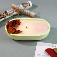 Epoksi Oval Kase Mumluk Beton Saksı Taş Tozu Kase Kalıbı Silikon 17.5x10cm Epoksi Oval Kase Mumluk Beton Saksı Taş Tozu Kase Kalıbı Silikon 17.5x10cm