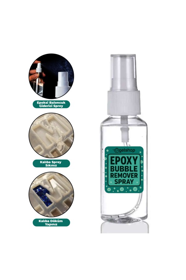 Epoksi Baloncuk Yok Edici Baloncuk Giderici Sprey 100ML