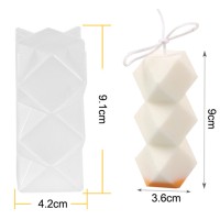 Epoksi Dikey Kristal Kesim Çizgili Mum Kalıbı Sabun Kalıbı Silikon GT9618 Epoksi Dikey Kristal Kesim Çizgili Mum Kalıbı Sabun Kalıbı Silikon GT9618