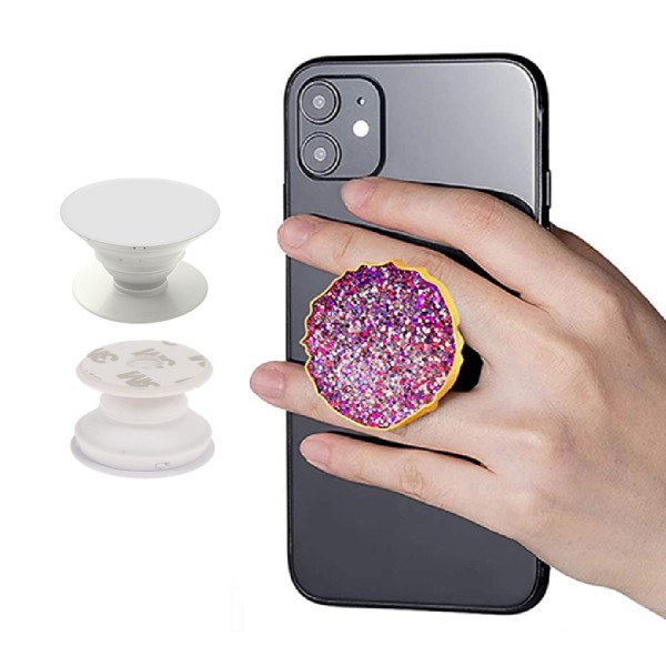 Epoksi Telefon Tutucu Aparatı Parmak Arası Aparatı Pop Socket 10 Adet