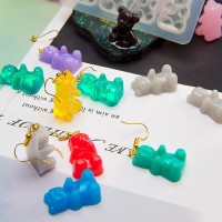 Epoksi Çoklu Jelibon Kalıbı Haribo Kalıbı Silikon 1.8x1cm