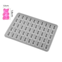 Epoksi Çoklu Jelibon Kalıbı Haribo Kalıbı Silikon 1.8x1cm