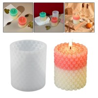 Epoksi Mum Boncuk Kabarcıklı Kalıbı Bubble Desenli Taş Tozu Kalıbı Silikon 6.7x7.8cm