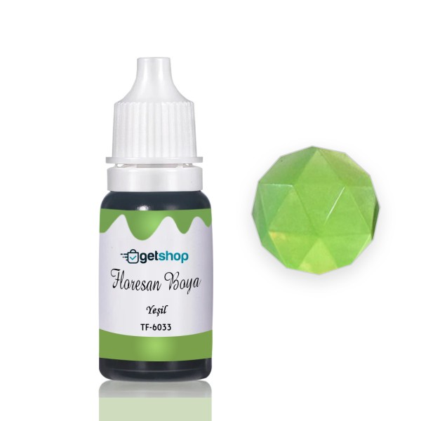 Epoksi Floresan Boya Pigment Floresan Yeşil – 15ml Epoksi Floresan Boya Pigment Floresan Yeşil – 15ml