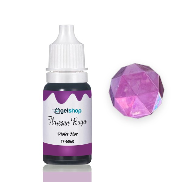 Epoksi Floresan Boya Pigment Floresan Violet Mor – 15ml Epoksi Floresan Boya Pigment Floresan Violet Mor – 15ml