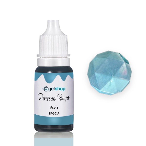 Epoksi Floresan Boya Pigment Floresan Mavi – 15ml