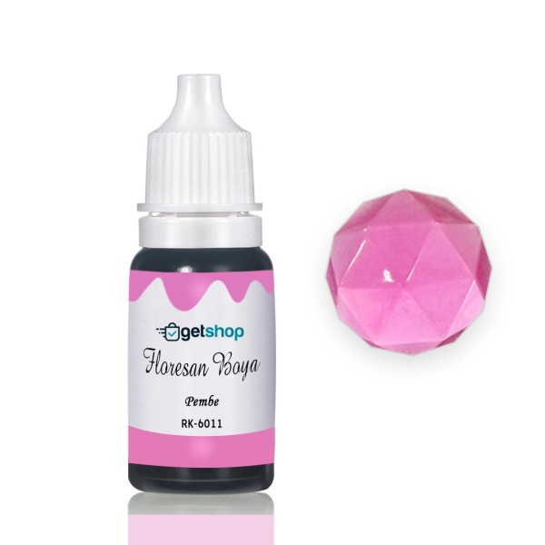 Epoksi Floresan Boya Pigment Floresan Açık Pembe – 15ml