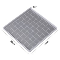 Epoksi Satranç Tahtası Kalıbı Silikon Orta Boy 18x18cm Taş Kalıbı Hediyeli Epoksi Satranç Tahtası Kalıbı Silikon Orta Boy 18x18cm Taş Kalıbı Hediyeli