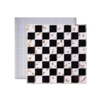 Epoksi Satranç Tahtası Kalıbı Silikon Orta Boy 18x18cm Taş Kalıbı Hediyeli Epoksi Satranç Tahtası Kalıbı Silikon Orta Boy 18x18cm Taş Kalıbı Hediyeli