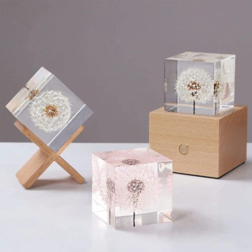Epoksi Küp Kalıbı Silikon 6.5cm Epoksi Küp Kalıbı Silikon 6.5cm