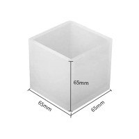 Epoksi Küp Kalıbı Silikon 6.5cm Epoksi Küp Kalıbı Silikon 6.5cm