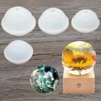 Epoksi Silikon 8cm Küre Kalıbı