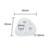Epoksi Elmas Kolye Kalıbı Kristal Elmas Küpe Kalıbı Silikon 1.8x1.3cm Epoksi Elmas Kolye Kalıbı Kristal Elmas Küpe Kalıbı Silikon 1.8x1.3cm