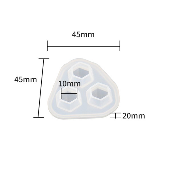 Epoksi Elmas Kolye Kalıbı Kristal Elmas Küpe Kalıbı Silikon 1.8x1.3cm Epoksi Elmas Kolye Kalıbı Kristal Elmas Küpe Kalıbı Silikon 1.8x1.3cm