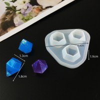 Epoksi Elmas Kolye Kalıbı Kristal Elmas Küpe Kalıbı Silikon 1.8x1.3cm Epoksi Elmas Kolye Kalıbı Kristal Elmas Küpe Kalıbı Silikon 1.8x1.3cm