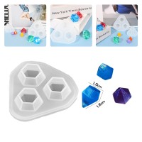 Epoksi Elmas Kolye Kalıbı Kristal Elmas Küpe Kalıbı Silikon 1.8x1.3cm Epoksi Elmas Kolye Kalıbı Kristal Elmas Küpe Kalıbı Silikon 1.8x1.3cm