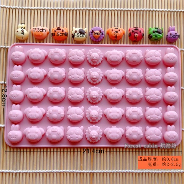 Epoksi Sugarcraft Şekerleme Jelibon Kalıbı Mini Hayvan Haribo Kalıbı - Damlalık Esans Hediyeli GT-219 Epoksi Sugarcraft Şekerleme Jelibon Kalıbı Mini Hayvan Haribo Kalıbı - Damlalık Esans Hediyeli GT-219