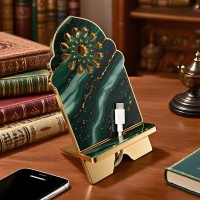Epoksi Telefon Tutucu Ramazan Modeli Ayaklı Telefon Tutucu Kalıbı Silikon 19x10cm
