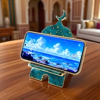 Epoksi Telefon Tutucu Ramazan Modeli Ayaklı Telefon Tutucu Kalıbı Silikon 18.8x9.4cm