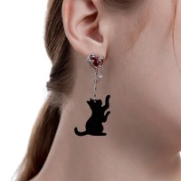 Epoksi Kedi Kalıbı Kedi Anahtarlık Kalıbı Kedicik Kalıbı Silikon GT9652