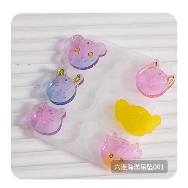 Epoksi Kabartmalı Hayvanlar Kalıbı Köpek Taşvan Fil Kedi Anahtarlık Kalıbı Silikon GT9656 Epoksi Kabartmalı Hayvanlar Kalıbı Köpek Taşvan Fil Kedi Anahtarlık Kalıbı Silikon GT9656