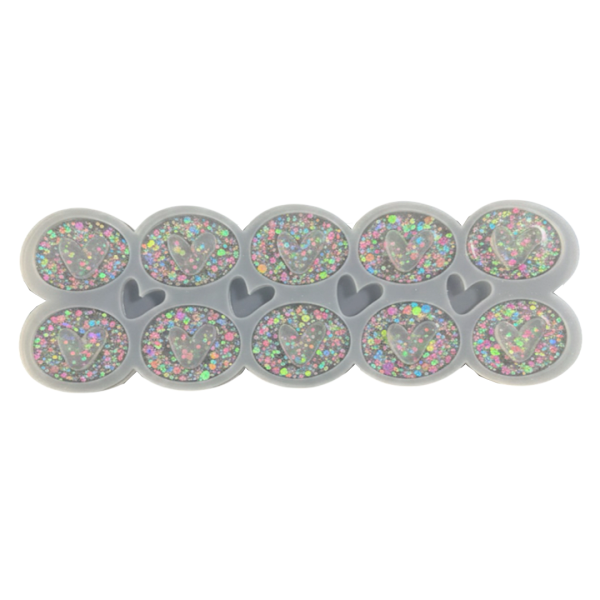 Epoksi Çoklu Kalp Anahtarlık Kalıbı Oval Ortası Boş Kalp Kolye Kalıbı Silikon 4.5x3.4cm Epoksi Çoklu Kalp Anahtarlık Kalıbı Oval Ortası Boş Kalp Kolye Kalıbı Silikon 4.5x3.4cm