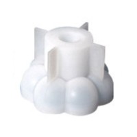 Şamdan Altı Kalıbı Şamdan Tutucu Bubble Taş Tozu Şamdan Altı Kalıbı Silikon 6x4cm