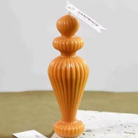 Silikon Mum Kalıbı Sütun Dekoratif Mum Kalıbı Sütun Kalıbı Silikon 12.5x4.2cm