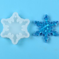 Epoksi Kar Tanesi Kalıbı Anahtarlık Kar Tanesi Kalıbı Silikon 5x5cm Epoksi Kar Tanesi Kalıbı Anahtarlık Kar Tanesi Kalıbı Silikon 5x5cm