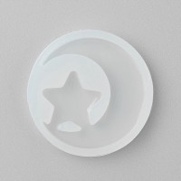 Epoksi Ayyıldız Kolye Kalıbı Ayyıldız Küpe Kalıbı Silikon 4x3.7cm Epoksi Ayyıldız Kolye Kalıbı Ayyıldız Küpe Kalıbı Silikon 4x3.7cm