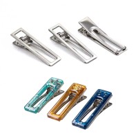 Epoksi Toka Aparatı Klips Dikdörtgen Ortası Boş Nikel 6cm 100 Adet Epoksi Toka Aparatı Klips Dikdörtgen Ortası Boş Nikel 6cm 100 Adet