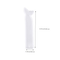 Epoksi Kitap Ayracı Kalıbı Balık Kuyruğu Modeli Silikon Kalıbı 14.5x2.5cm