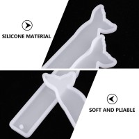 Epoksi Kitap Ayracı Kalıbı Balık Kuyruğu Modeli Silikon Kalıbı 14.5x2.5cm