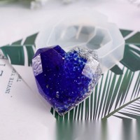 Epoksi Kalp Kalıbı Kristal Kesim Obje Kalıbı Silikon 5.7x5.7x1.5cm Epoksi Kalp Kalıbı Kristal Kesim Obje Kalıbı Silikon 5.7x5.7x1.5cm