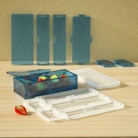 Epoksi Kutu Kalıbı Saklama Kutusu Kalıbı Kalemlik Taş Tozu Kalıbı Silikon 14.2x6.5cm