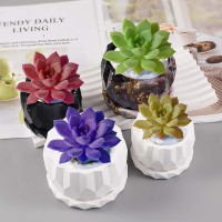 Epoksi Saksı Kalıbı Saksı Altlık Kristal Kesim Taş Tozu Kalıbı Silikon 7.9x5.5x5.1cm