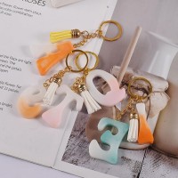 Epoksi Harf Kalıbı Alfabe Harf Anahtarlık Kalıbı Silikon 4.5cm