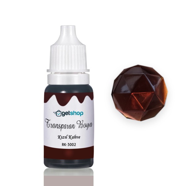 Epoksi Transparan Boya Pigment Kahverengi - 15ml